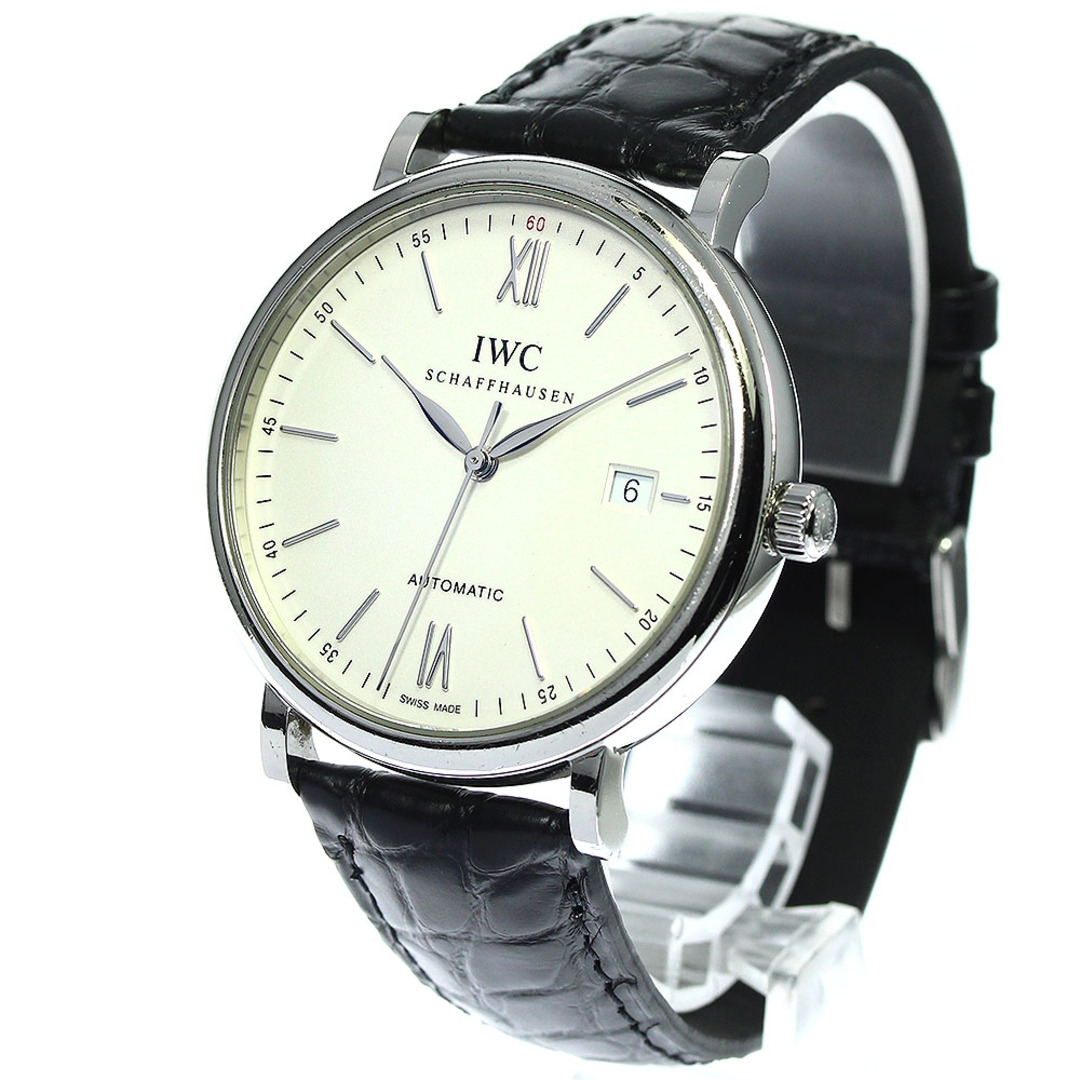 IWC IWC SCHAFFHAUSEN IW356501 ポートフィノ デイト 自動巻き メンズ 保証書付き_742702