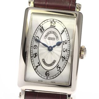 フランクミュラー(FRANCK MULLER)のフランクミュラー FRANCK MULLER 902QZ ロングアイランド クロノメトロ K18WG クォーツ レディース 良品 箱・保証書付き_746410【ev20】(腕時計)