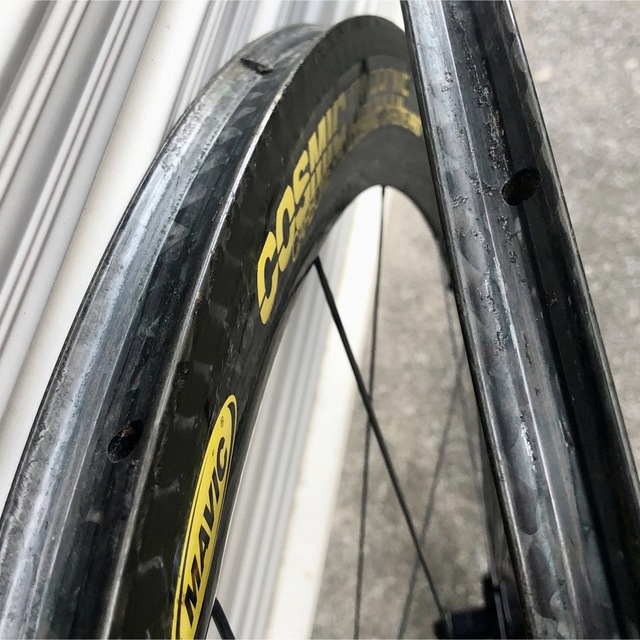 中古 MAVIC COSMIC CARBON PRO TU ホイール前後セット