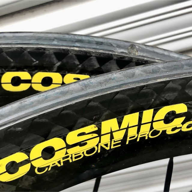 中古 MAVIC COSMIC CARBON PRO TU ホイール前後セット