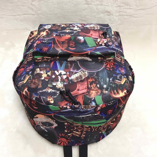 ANDSUNS(アンドサンズ)の美品 アンドサンズ HIPHOP LIFE BACKPAC リュック 総柄 メンズのバッグ(バッグパック/リュック)の商品写真