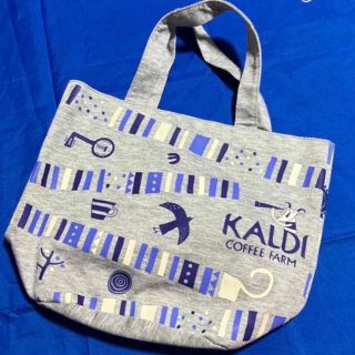 カルディ(KALDI)の★Aokubi様専用★カルディミニトートバッグ　ｸﾞﾚｰ【5/31まで】(トートバッグ)