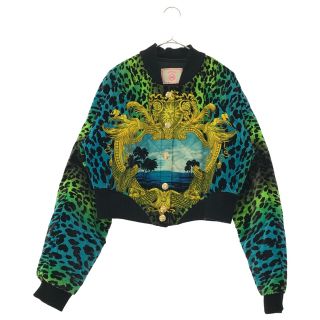 ヴェルサーチ(VERSACE)のVERSACE ヴェルサーチ ×H&M キルティングレオパードボンバージャケット レディース(その他)