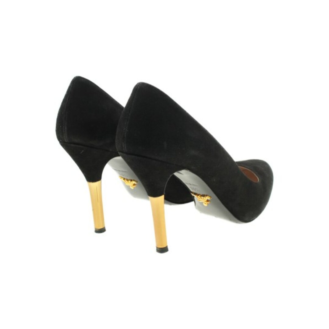 PRADA プラダ パンプス 36 1/2(23cm位) 黒 - ハイヒール/パンプス