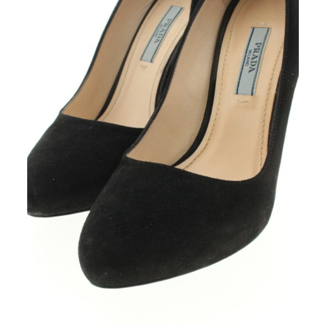 PRADA プラダ パンプス 36 1/2(23cm位) 黒 - ハイヒール/パンプス