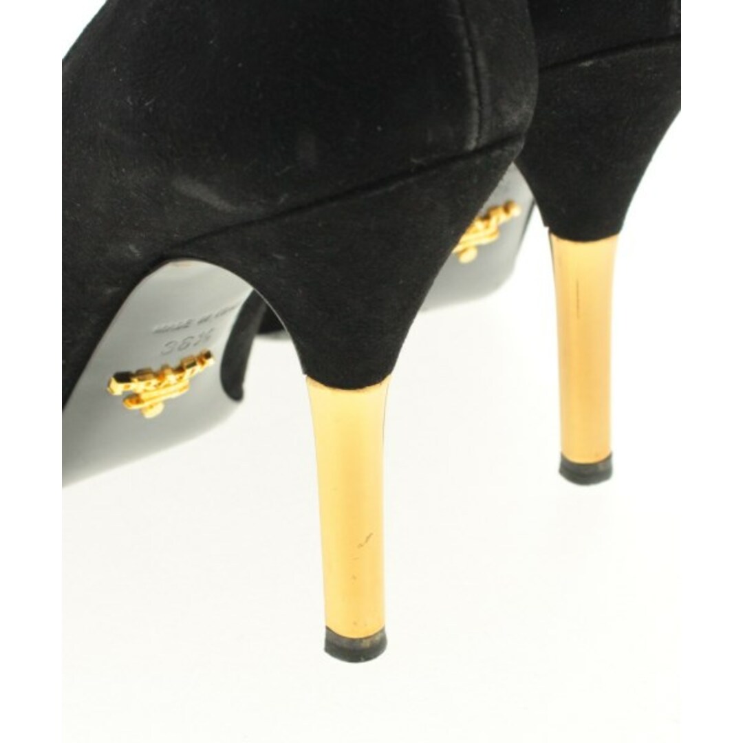 PRADA プラダ パンプス 36 1/2(23cm位) 黒 - ハイヒール/パンプス