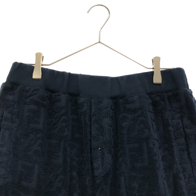 FENDI フェンディ 22SS FF ZUCCA COTTON PILE BERMUDA SHORTS FB0689