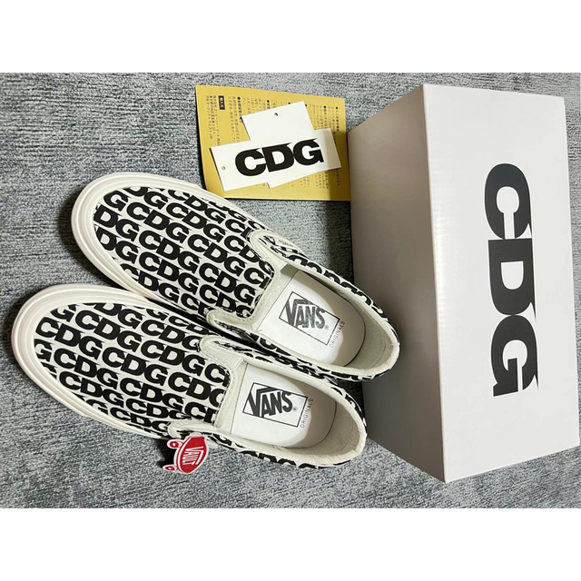 CDG VANS SLIPON  新品