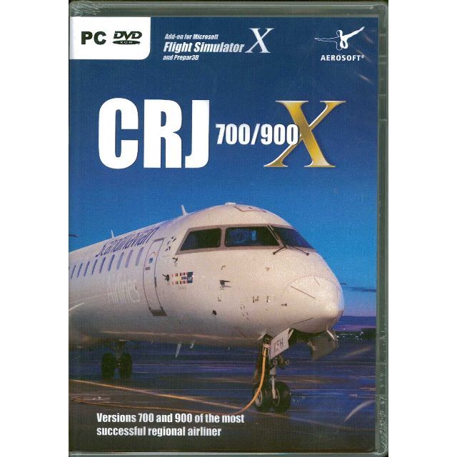 新品 CRJ 700/900 X (FSX/FSX:SE) アドオン