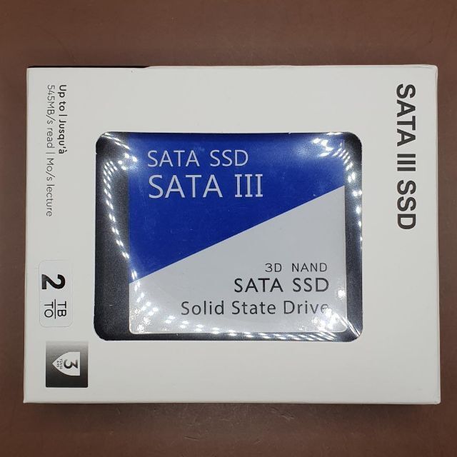 5回使用時間SSD 2.5 2TB 2000GB【動作確認済】パソコン HDD交換 ほぼ新品