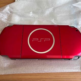 美品　PSP-3000 RADIANT RED ソフトセット