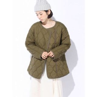 ビームス(BEAMS)の今期 16AW 美品 BEAMS ビーミング ライナーキルティングブルゾン(ミリタリージャケット)