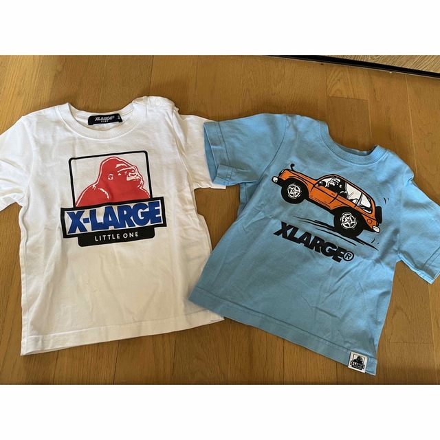 XLARGE(エクストララージ)のXLARGE Tシャツセット キッズ/ベビー/マタニティのベビー服(~85cm)(Ｔシャツ)の商品写真