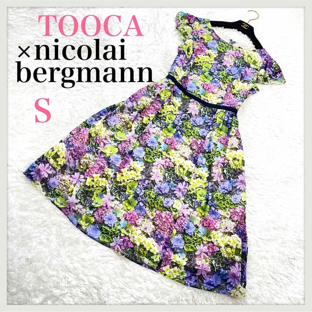 極美品✨TOCCA ワンピース 花柄 Aライン ニコライバーグマントッカ