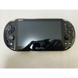 プレイステーションヴィータ(PlayStation Vita)のPSVita PCH-2000 ZA11 本体 ブラック 動作確認済み(家庭用ゲーム機本体)