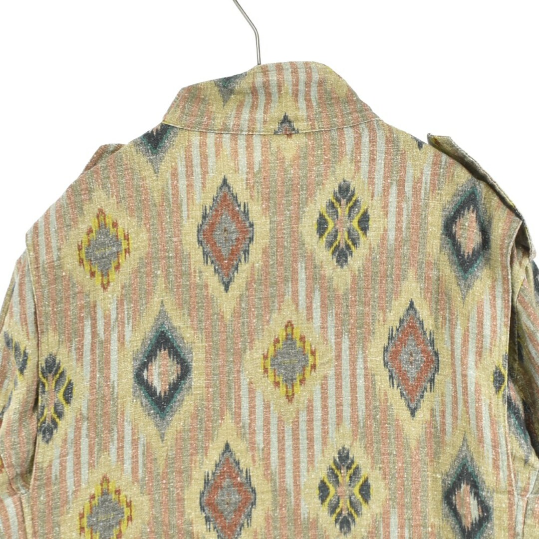 ETRO エトロ 20SS Sahariana Saharan Jacket ジオメトリック柄サファリ