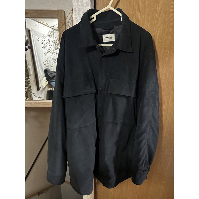 FEAR OF GOD ULTRASUEDE SHIRT JACKET