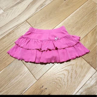 OKIE-DOKIE オキドキ ミニ スカート ブルマ 80サイズ ピンク(スカート)