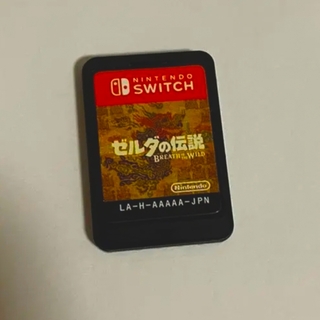 ニンテンドースイッチ(Nintendo Switch)のSwitch ゼルダの伝説 ブレスオブザワイルド 箱無し(携帯用ゲームソフト)