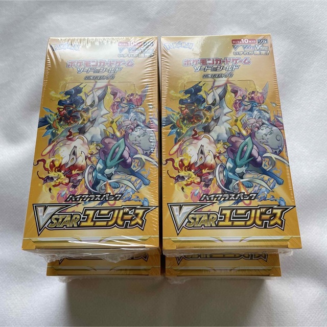 ポケモンカード vstarユニバース 4box シュリンク付き 1