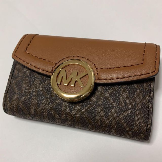 Michael Kors - □J 美品 マイケルコース 正規品 キーケース ブラウン