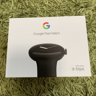 グーグルピクセル(Google Pixel)のGoogle Pixel Watch グーグルピクセルウォッチ 黒 新品 保証付(腕時計(デジタル))