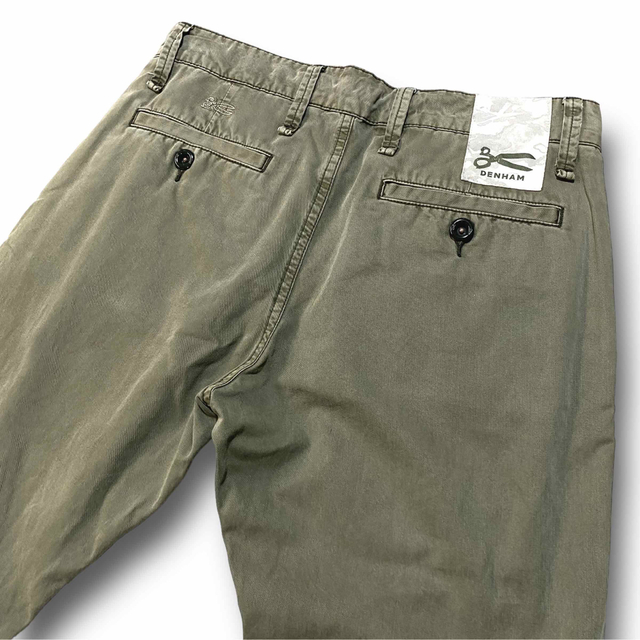 日本直販店 - DENHAM デンハム LONDON スリムフィット オリーブ サイズ