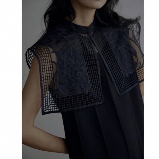 Ameri VINTAGE(アメリヴィンテージ)のあたし様専用　CASSIE TRAPEZE DRESS レディースのフォーマル/ドレス(ロングドレス)の商品写真