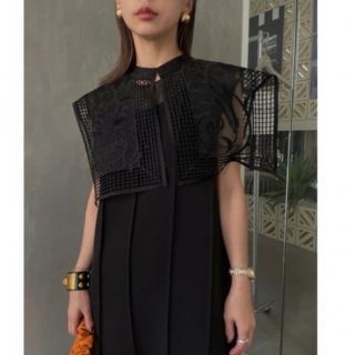 アメリヴィンテージ(Ameri VINTAGE)のあたし様専用　CASSIE TRAPEZE DRESS(ロングドレス)