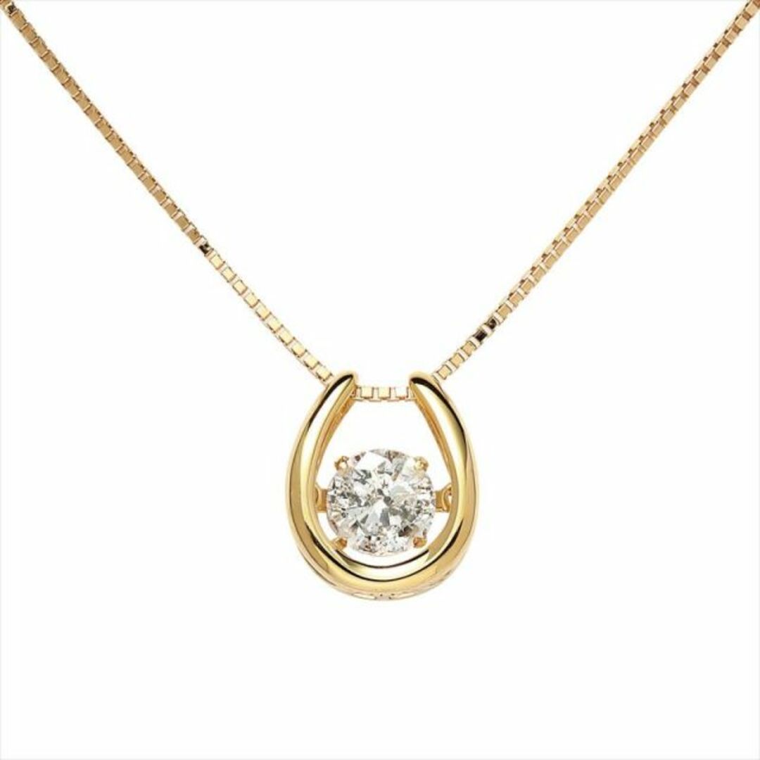 K18 イエローゴールド 0.5ct ダイヤモンド ネックレス