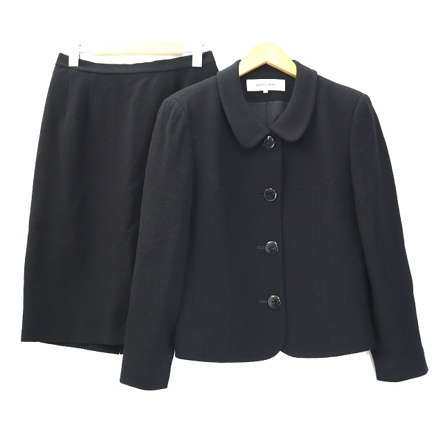 pierre cardin - ピエールカルダン ウール ステンカラー スカート
