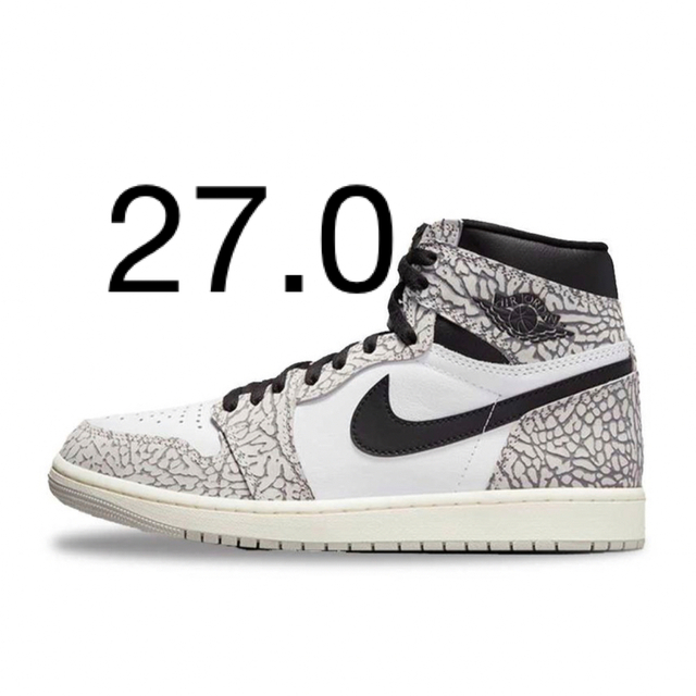 NIKENike Air Jordan 1 High OG White Cement