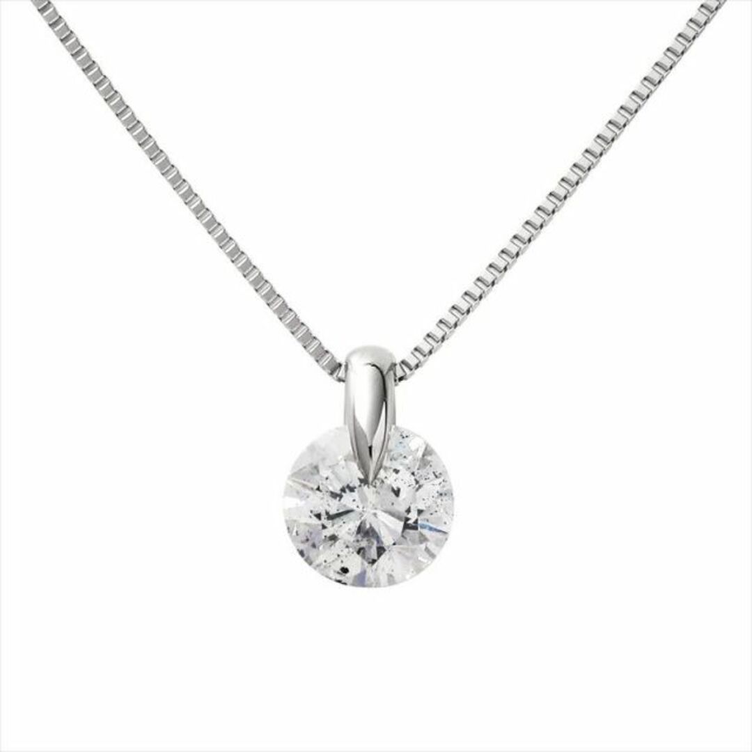 プラチナ PT 1.0ct ダイヤモンド ネックレス