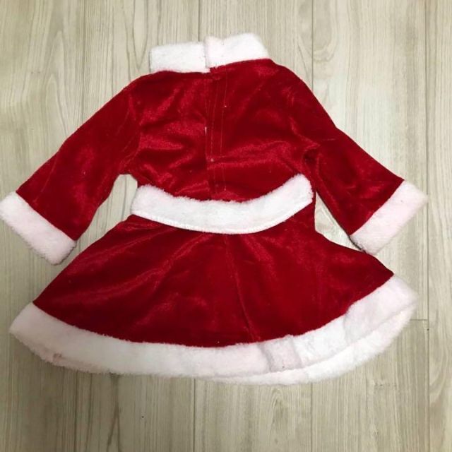 【120サイズ】クリスマス コスプレ キッズ サンタ 帽子 女の子 子供服