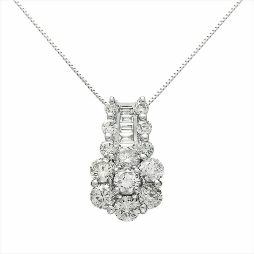 レア?!☆ 2.0ctダイヤモンドネックレスプラチナネックレスPT950 D2