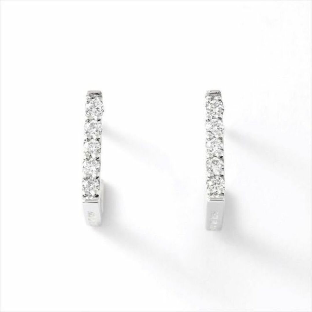 プラチナ PT ラボグロウン ダイヤモンド 0.06ct ピアス