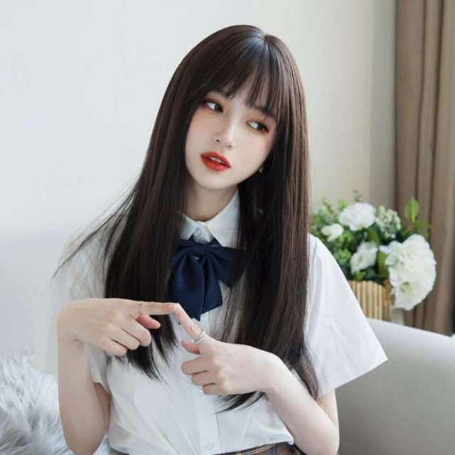●スーパーSALE● セール期間限定 ロング フルウィッグ セミロング ストレート 黒髪 ブラック かつら コスプレ エクステ ●スーパーSALE● セール期間限定 ロング フルウィッグ セミロング ストレート 黒髪 ブラック かつら コスプレ エクステ