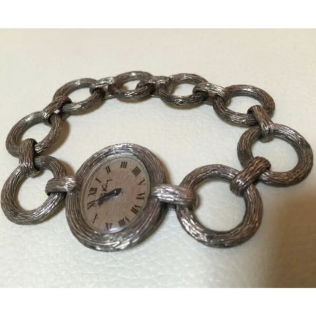 少し豊富な贈り物 銀無垢 ロイキング - Cartier 時計 ブレスウォッチ  King Roy 腕時計