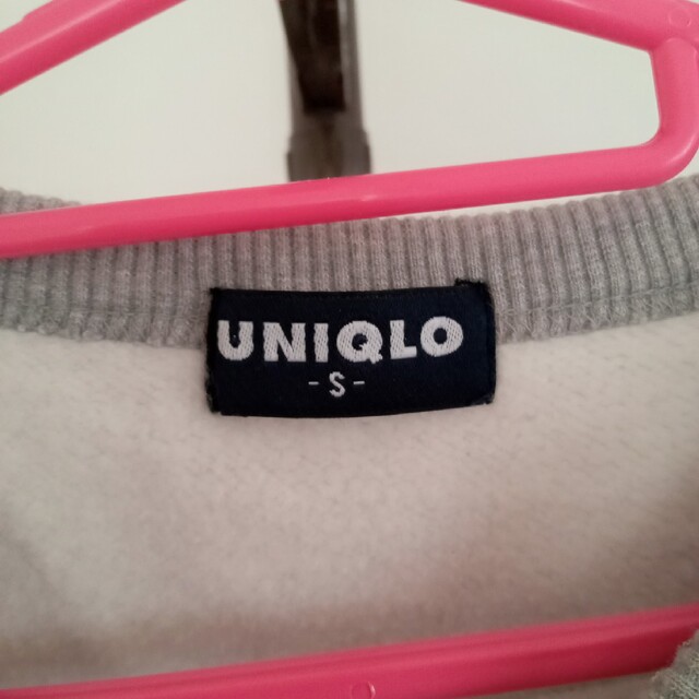 UNIQLO(ユニクロ)のユニクロ トレーナー サイズS レディースのトップス(トレーナー/スウェット)の商品写真