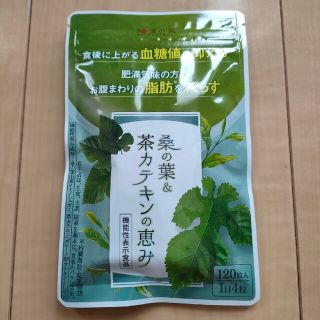 【新品、未開封】桑の葉&茶カテキンの恵み　30日　１袋(ダイエット食品)