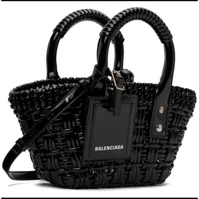 Balenciaga - バレンシアガBISTRO XXS ストラップ付きバスケットの通販