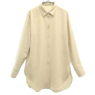 セオリーリュクス(Theory luxe)のセオリーリュクス 長袖 シャツ 38 ベージュ theory luxe ブラウス レディース 【中古】  【230410】(シャツ/ブラウス(半袖/袖なし))