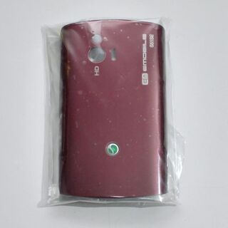 ソニー(SONY)のSONY Xperia S51SE 純正バッテリーカバー レッド(Androidケース)