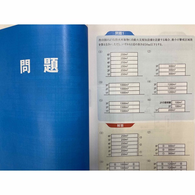 【応援割引】消防設備士甲4類製図テキストと模擬試験+動画解説付きテキストのセット エンタメ/ホビーの本(資格/検定)の商品写真