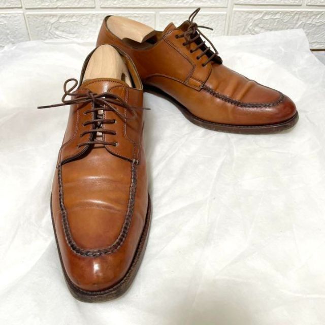 ブランド 新品 【高級】Santoni サントーニ / 外羽根 Uチップ ブラウン