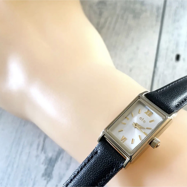 税込)Ete スクエア 腕時計 ゴールド 腕時計(アナログ) | kartcenterpty.com