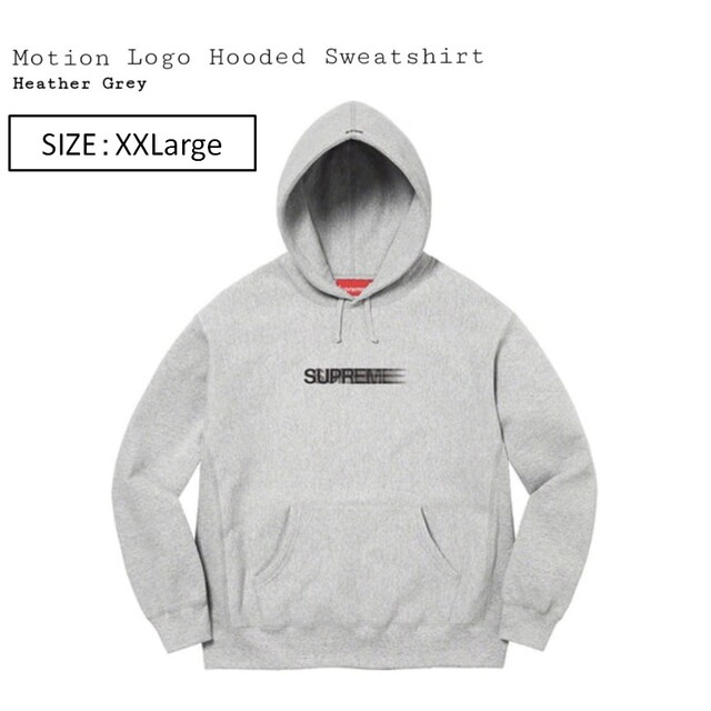 パーカーSupreme  Motion Logo Hooded Sweatshirt