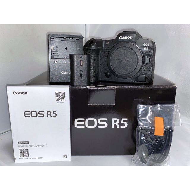 【765ショット!!】Canon eos R5 ボディ 本体