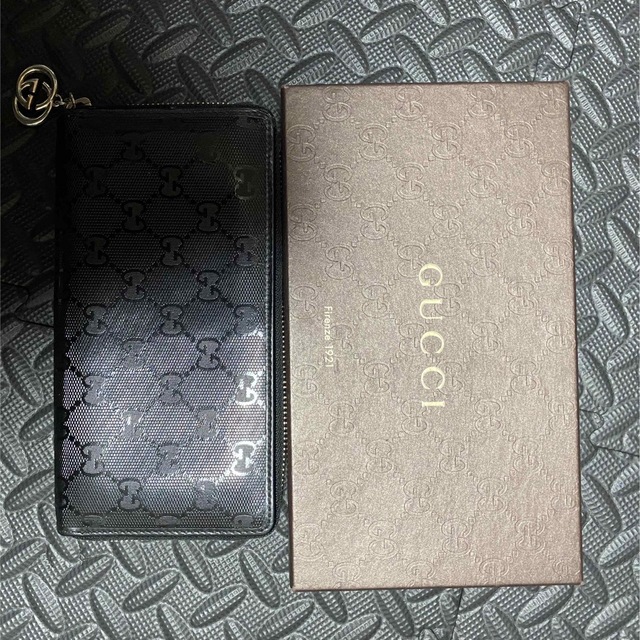 Gucci - 極美品GUCCI グッチ 長財布 ラウンドファスナーの通販 by W's