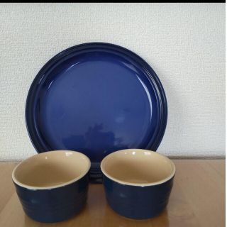 ルクルーゼ(LE CREUSET)のLE CREUSET ブルーの食器セット(食器)